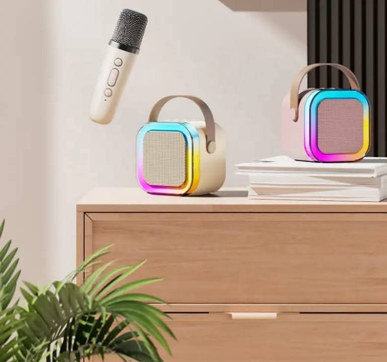 K12 Portable Karaoke Bluetooth Speaker With Microphone