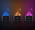 Flame LED Aroma Diffuser Humidifier In Stock