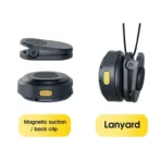 SX21 Wireless Microphone Dual Mic with Noise Cancellation for Smartphone and Camera