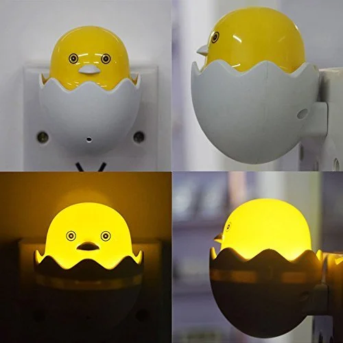 Small Yellow Duck Shaped LED Night Light