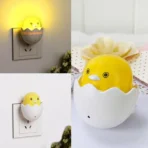 Small Yellow Duck Shaped LED Night Light