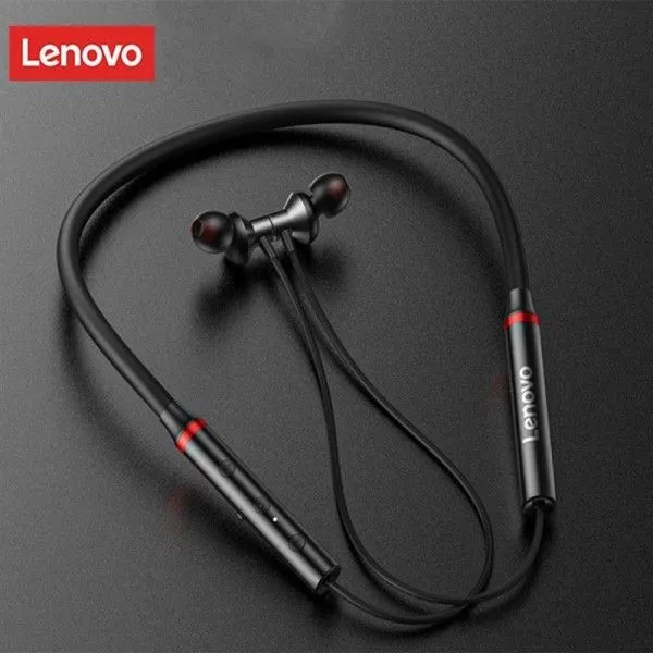 Lenovo HE05X Neckband Bluetooth Earphone – Deep Bass, Long Battery & Comfortable Fit