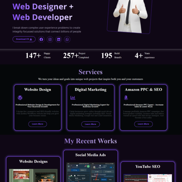 Skillup Portfolio – Elementor Template Kit