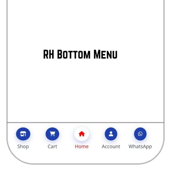 Mobile Bottom Menu Plugin